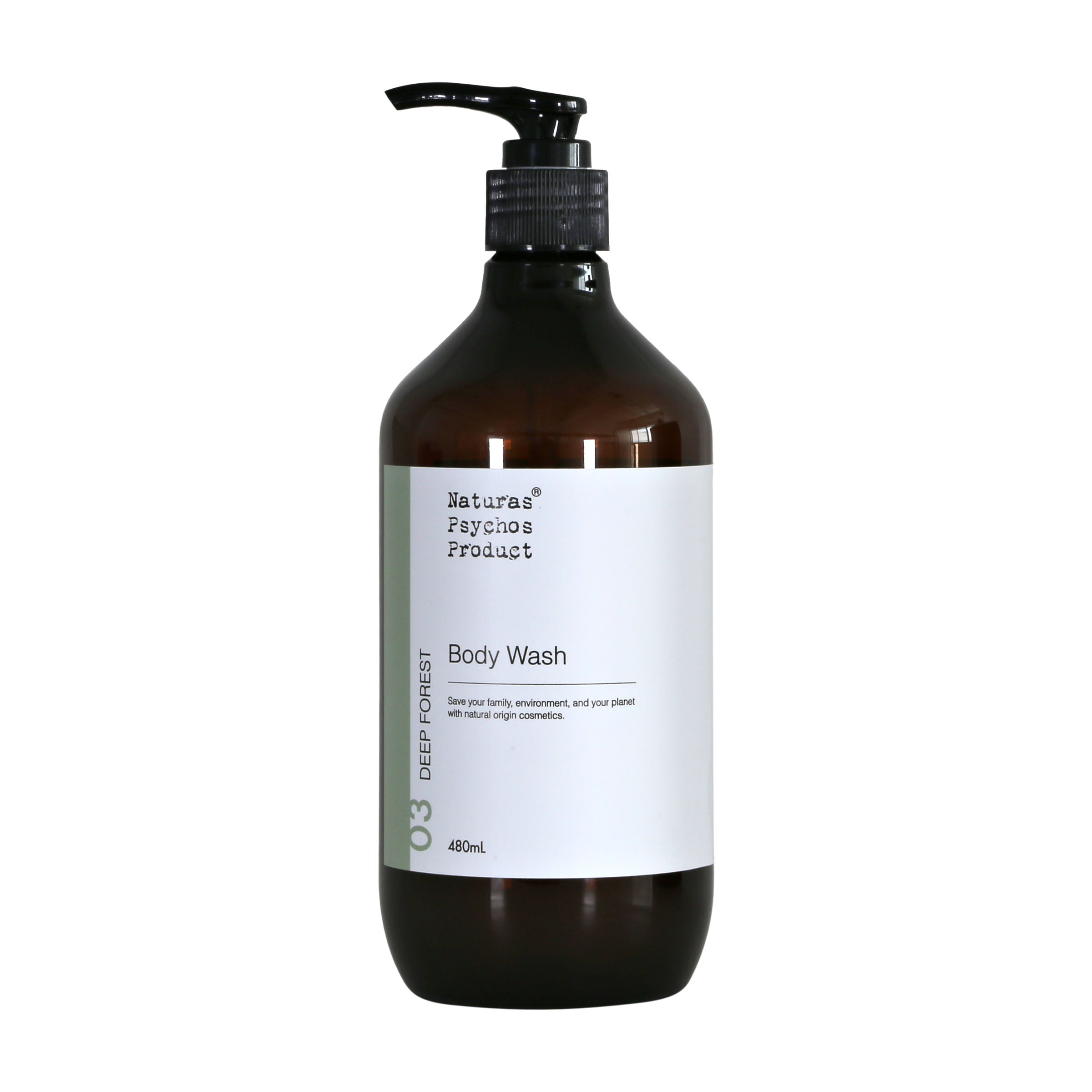 【Healing BATH AROMA】ボディウォッシュ 03 DEEP FOREST 480ml
