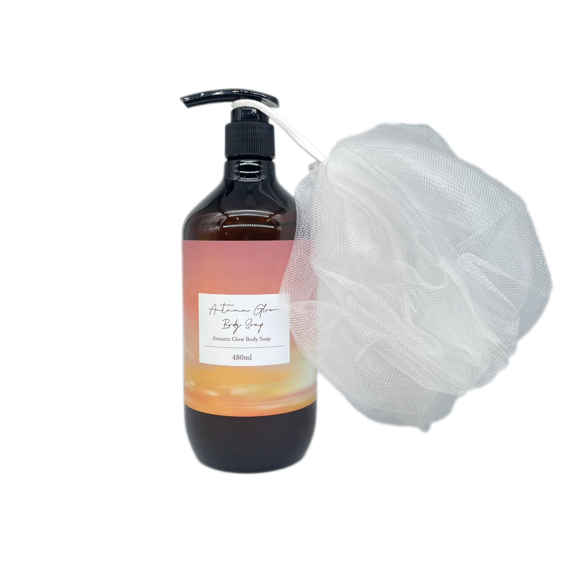 NP ボディソープ 06 Autumn Glow 480ml【泡立てネット付き】
