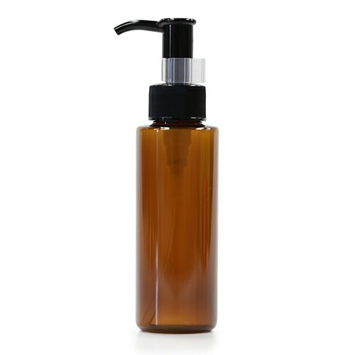 (2129)アンバーポンプPET容器100ml